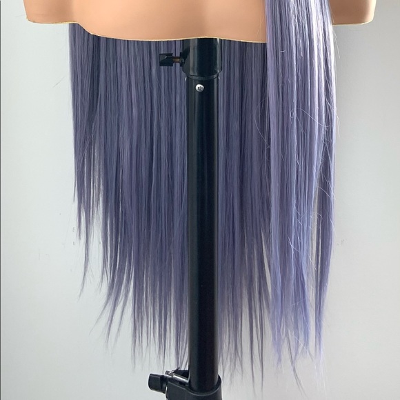 Very Pretty 36” Ombre Lilac Premium Fiber Wig for Daily/Cosplay/Drag/Events - Picture 2 of 14